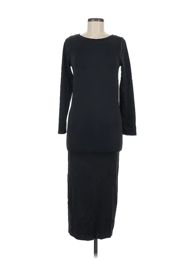 Pre-owned Isabel Casual Dress In Black
