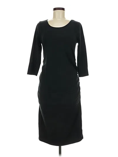 Pre-owned Isabel Casual Dress In Black