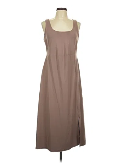Pre-owned Isabel Casual Dress In Brown