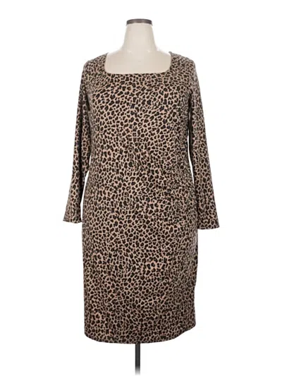 Pre-owned Isabel Casual Dress In Brown