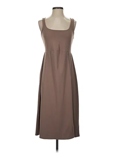 Pre-owned Isabel Casual Dress In Brown