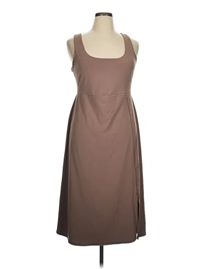 Pre-owned Isabel Casual Dress In Brown