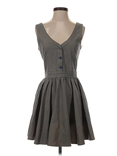 Pre-owned Isabel Casual Dress In Gray