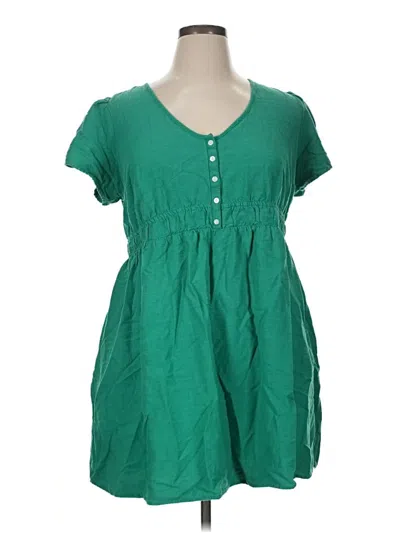 Pre-owned Isabel Casual Dress In Green