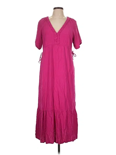 Pre-owned Isabel Casual Dress In Pink