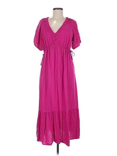 Pre-owned Isabel Casual Dress In Pink