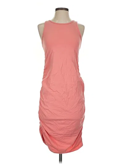 Pre-owned Isabel Casual Dress In Pink