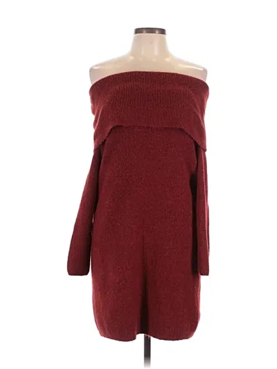 Pre-owned Isabel Casual Dress In Red