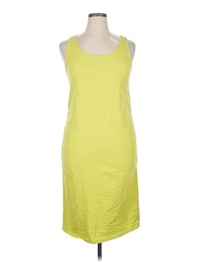 Pre-owned Isabel Casual Dress In Yellow