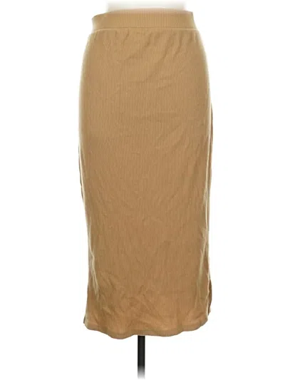 Pre-owned Isabel Casual Skirt In Tan