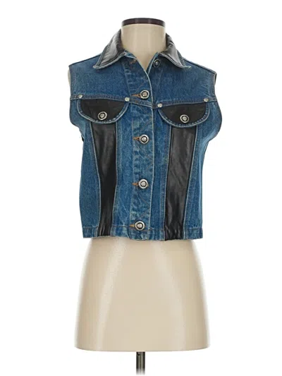 Pre-owned Isabel Denim Vest In Blue