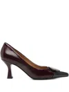 Isabel Ferranti 80mm Pointed Pumps In Purple