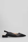 Isabel Ferranti Leather Flat Pumps