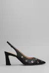 Isabel Ferranti 80mm Eyelet-detailed Pumps