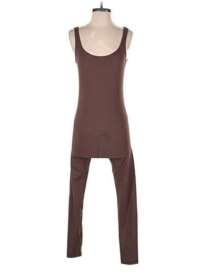 Pre-owned Isabel Jumpsuit In Brown