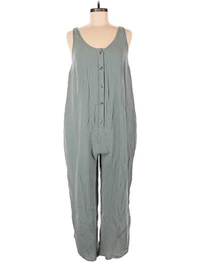 Pre-owned Isabel Jumpsuit In Gray