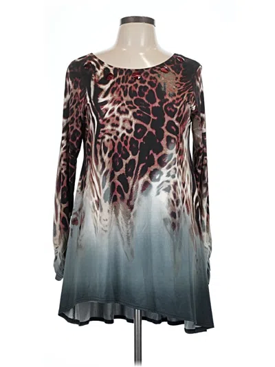 Pre-owned Isabel Long Sleeve T-shirt In Brown