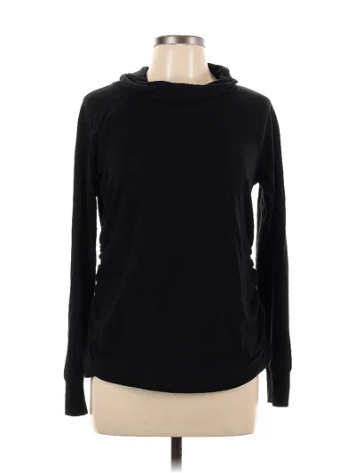 Pre-owned Isabel Long Sleeve Turtleneck In Black