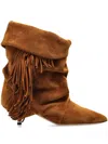 Isabel Marant 45mm Edrik Boots In Brown