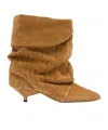 Isabel Marant 45mm Edrik Embossed Boots In Multi