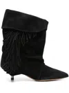 Isabel Marant Edrik 57 Ankle Boots In Black