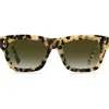 Isabel Marant 51mm Cat Eye Sunglasses In White Havana