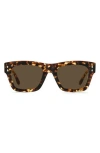 Isabel Marant 51mm Square Sunglasses In Havana/brown
