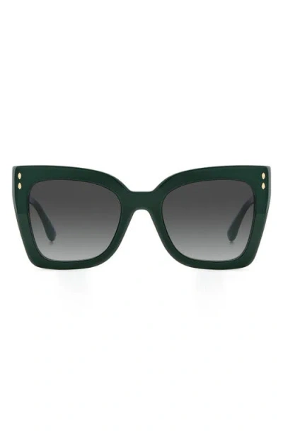 Isabel Marant 53mm Butterfly Sunglasses In Green