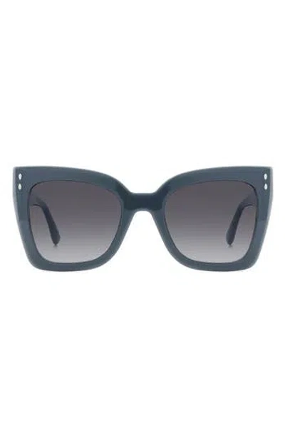 Isabel Marant 53mm Butterfly Sunglasses In Blue