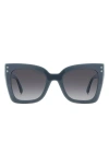 Isabel Marant 53mm Butterfly Sunglasses In Blue