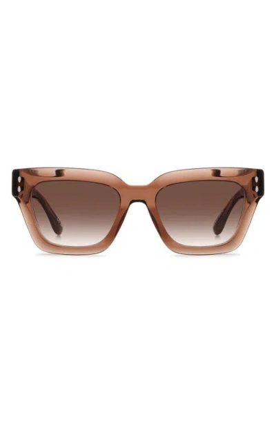 Isabel Marant 53mm Cat Eye Sunglasses In Pink