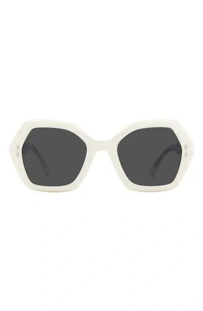 Isabel Marant Women's Im0107gs 53mm Sunglasses In Ivory