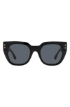 Isabel Marant 53mm Square Sunglasses In Black