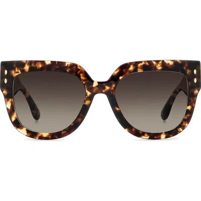 Isabel Marant 53mm Square Sunglasses In Brown