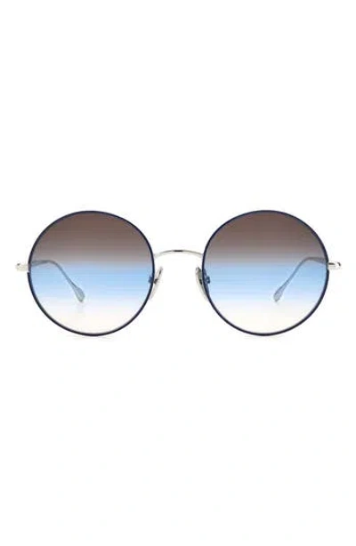 Isabel Marant 54mm Gradient Round Sunglasses In Grey