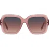 Isabel Marant 54mm Gradient Square Sunglasses In Multi