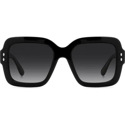 ISABEL MARANT ISABEL MARANT 54MM GRADIENT SQUARE SUNGLASSES