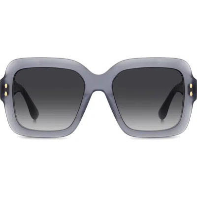 ISABEL MARANT ISABEL MARANT 54MM GRADIENT SQUARE SUNGLASSES