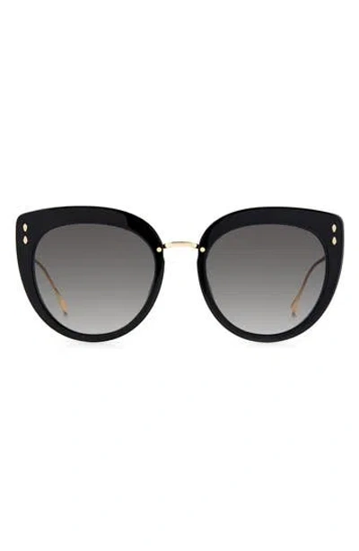 Isabel Marant 55mm Cat Eye Sunglasses In Black