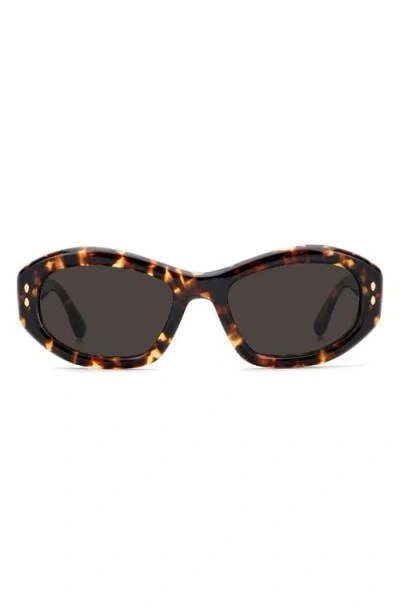 Isabel Marant 55mm Cat Eye Sunglasses In Multi