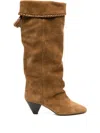 Isabel Marant Elita Boots Cognac In Brown