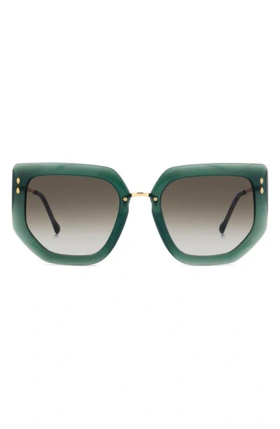 ISABEL MARANT 55MM GRADIENT CAT EYE SUNGLASSES