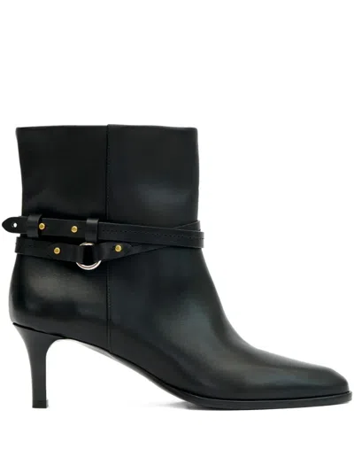 Isabel Marant 55mm Meyli Pointed Ankle Boots In Black