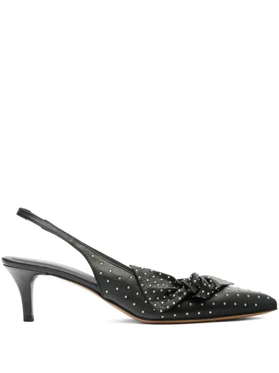 Isabel Marant 55mm Palmo Leather Pumps In Black