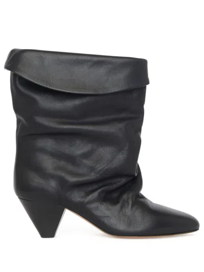 ISABEL MARANT 40MM RYSKA SUEDE BOOTS