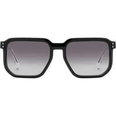 Isabel Marant 55mm Square Sunglasses In Black