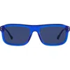 Isabel Marant Rectangle Sunglasses, 56mm In Blue