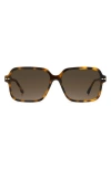 Isabel Marant 57mm Gradient Rectangular Sunglasses In Multi