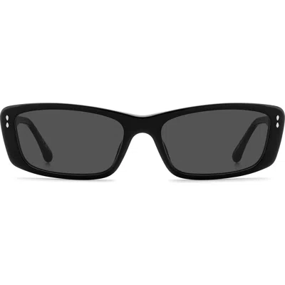 Isabel Marant 57mm Rectangular Sunglasses In Multi