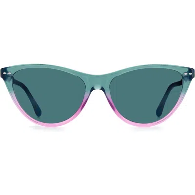 Isabel Marant 58mm Cat Eye Sunglasses In Blue